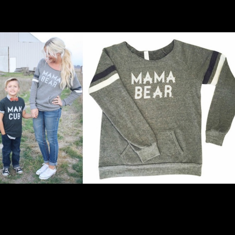 Mama Bear sweatshirt size medium (small)